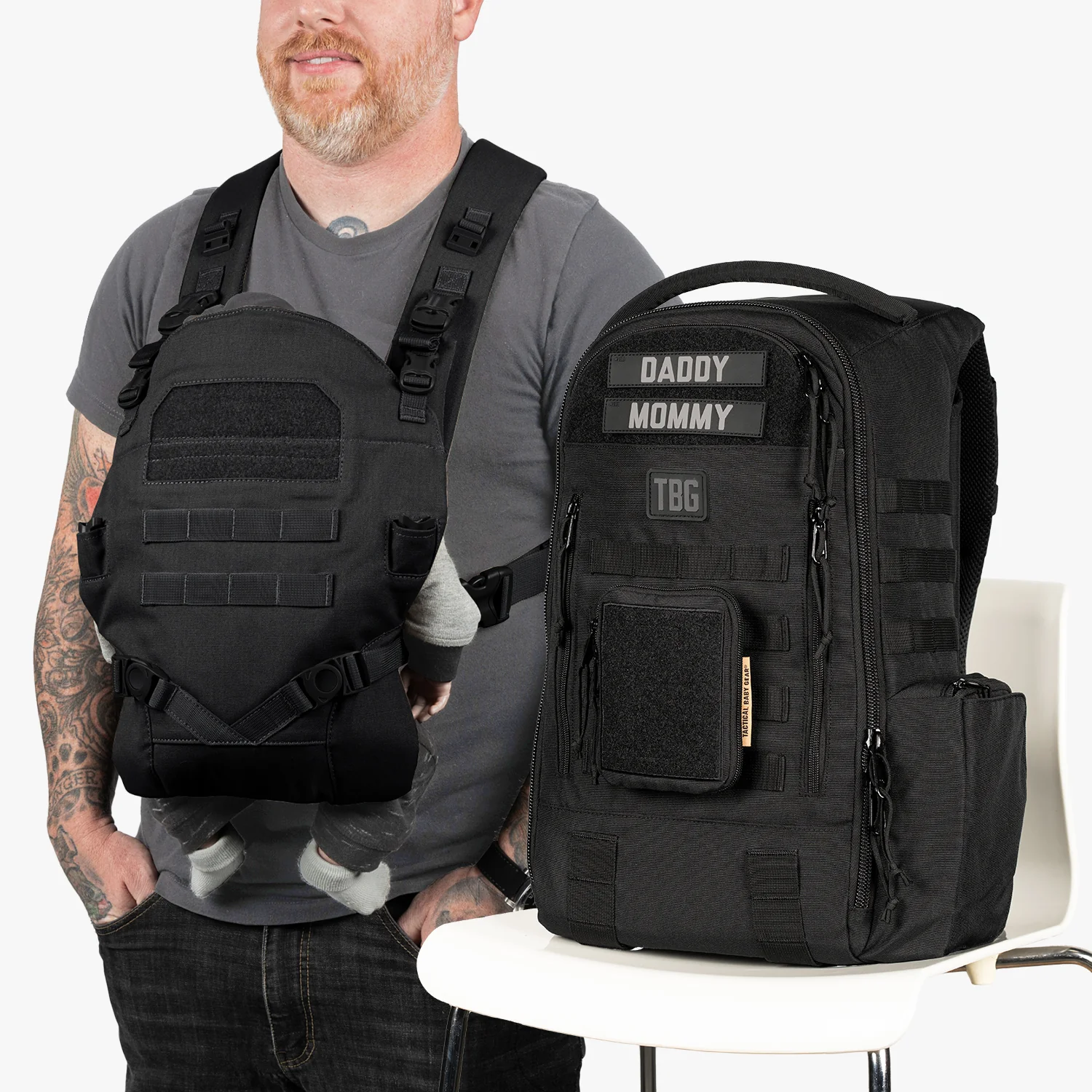 Daypack Diaper Bag + Baby Carrier Bundle - Image 24