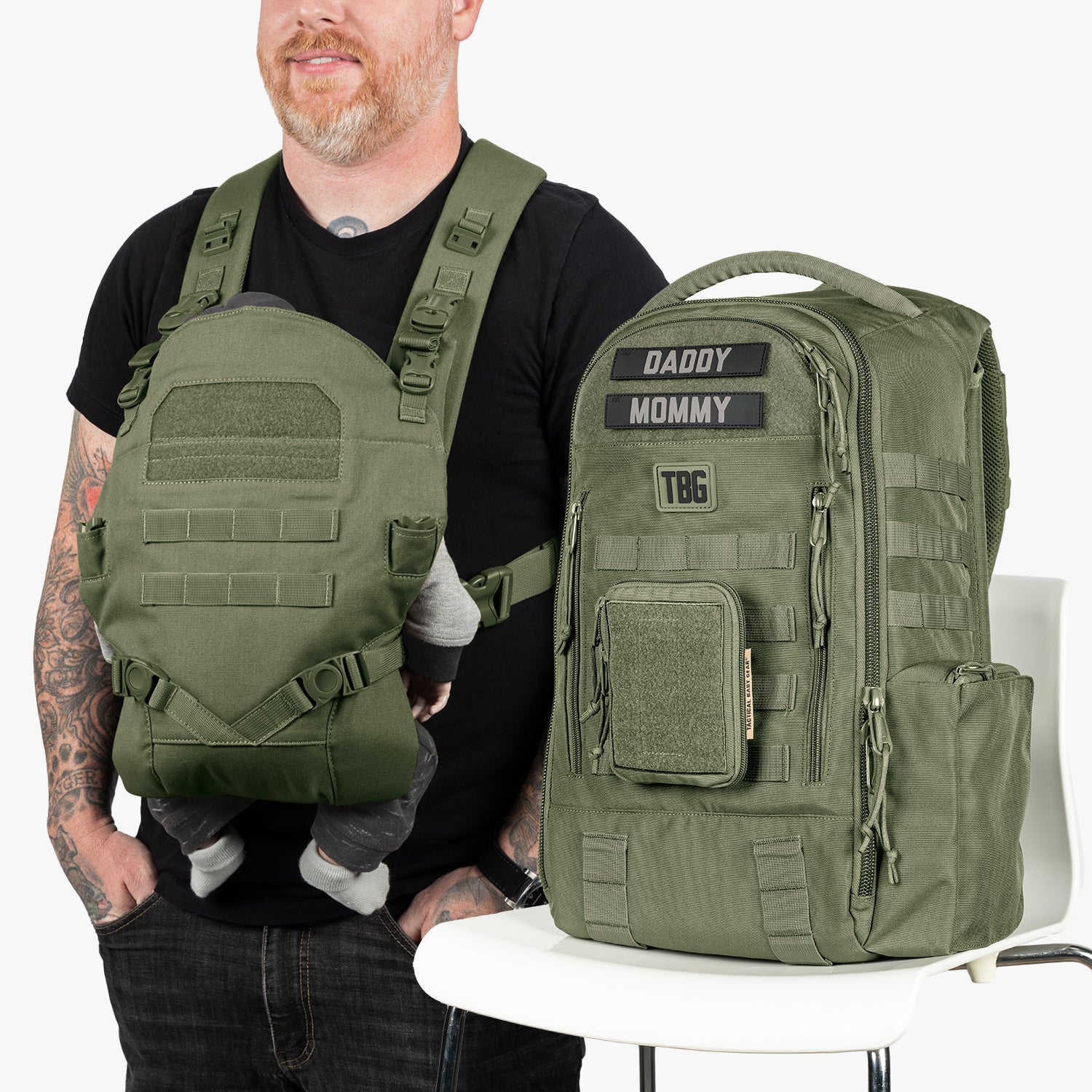 Daypack Diaper Bag + Baby Carrier Bundle - Image 46