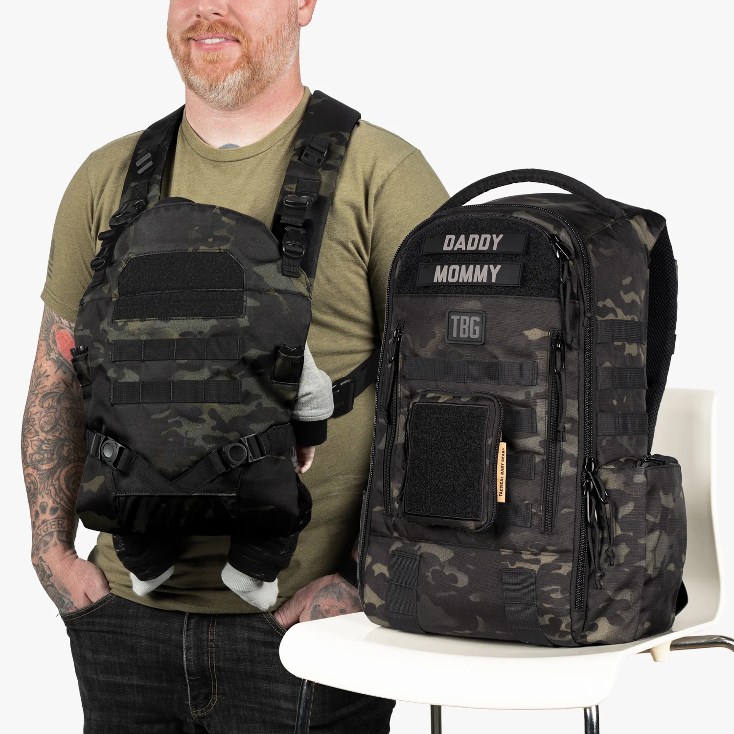Daypack Diaper Bag + Baby Carrier Bundle - Image 70