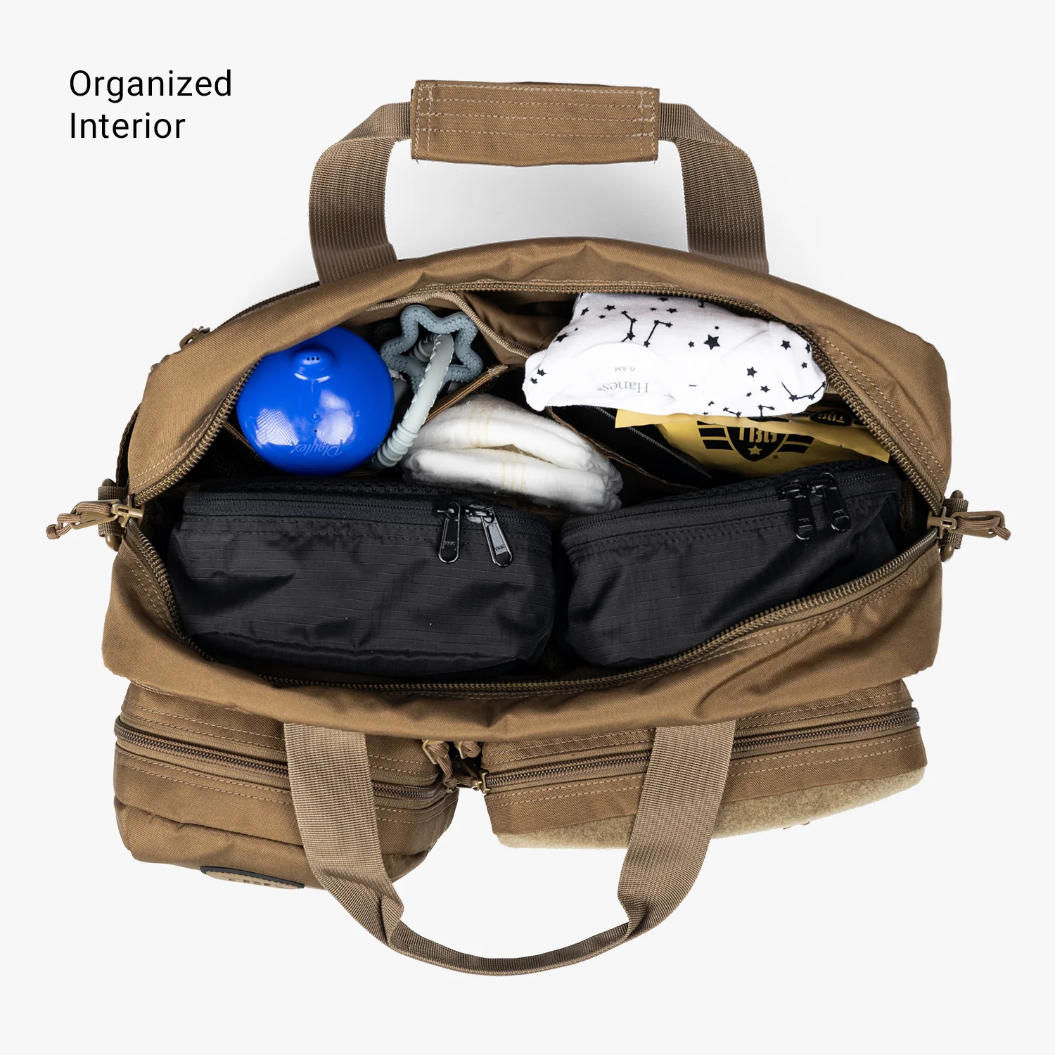 Deuce Diaper Bag + Baby Carrier Bundle - Image 13