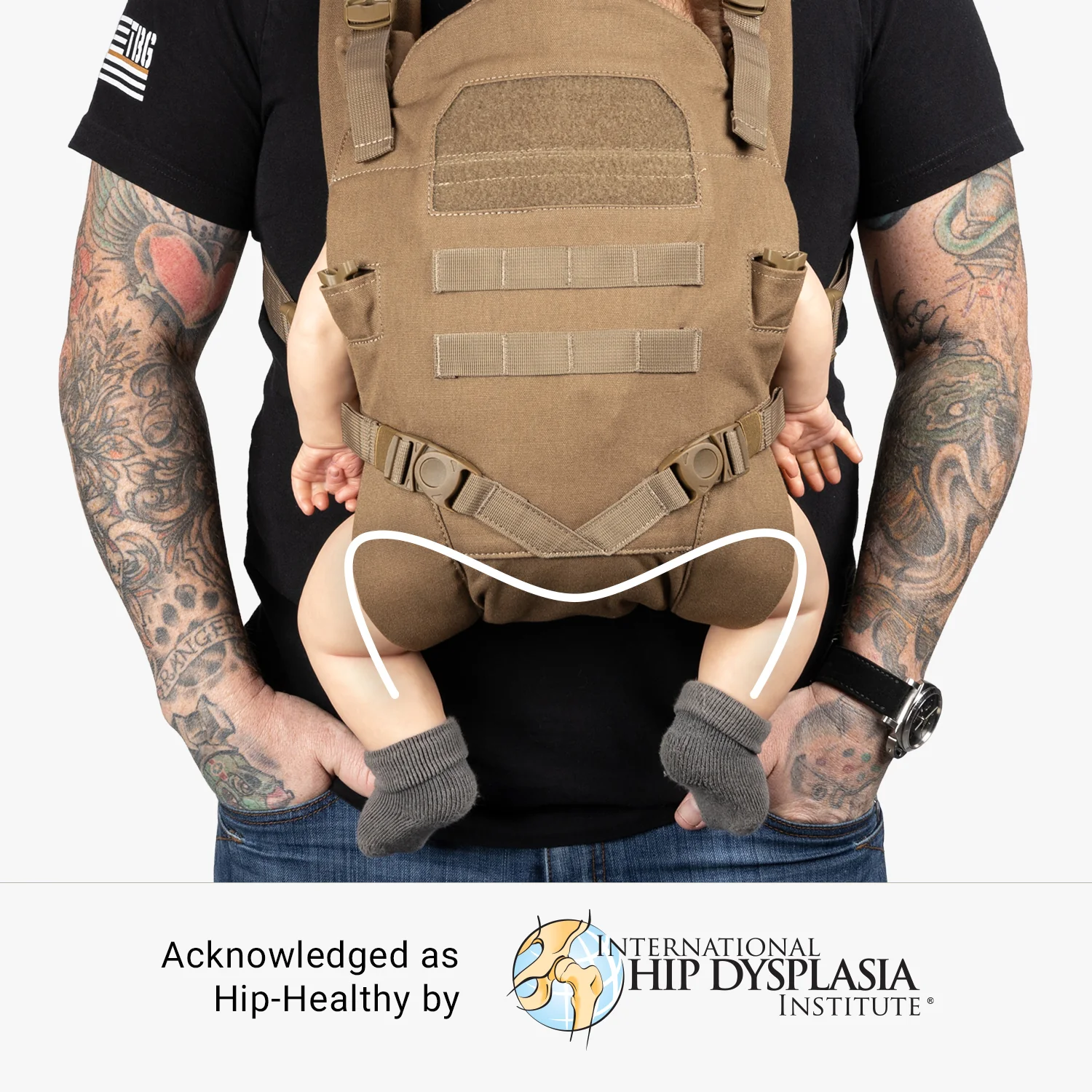 Deuce Diaper Bag + Baby Carrier Bundle - Image 18