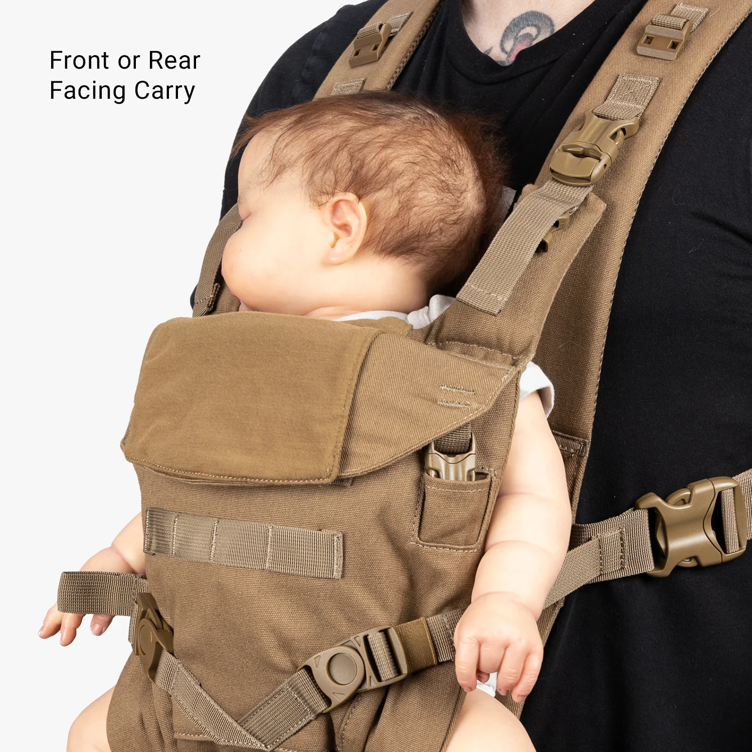Deuce Diaper Bag + Baby Carrier Bundle - Image 19