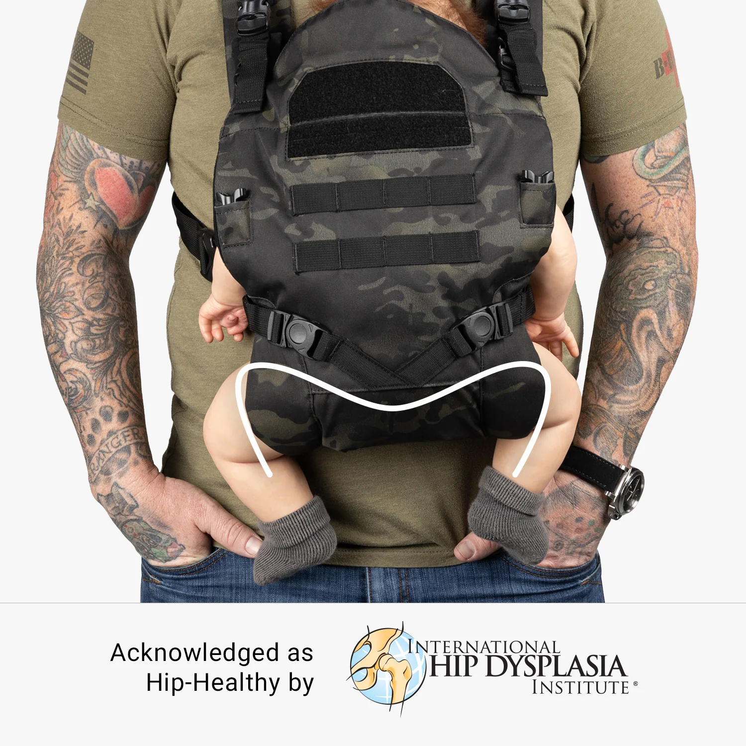Deuce Diaper Bag + Baby Carrier Bundle - Image 66
