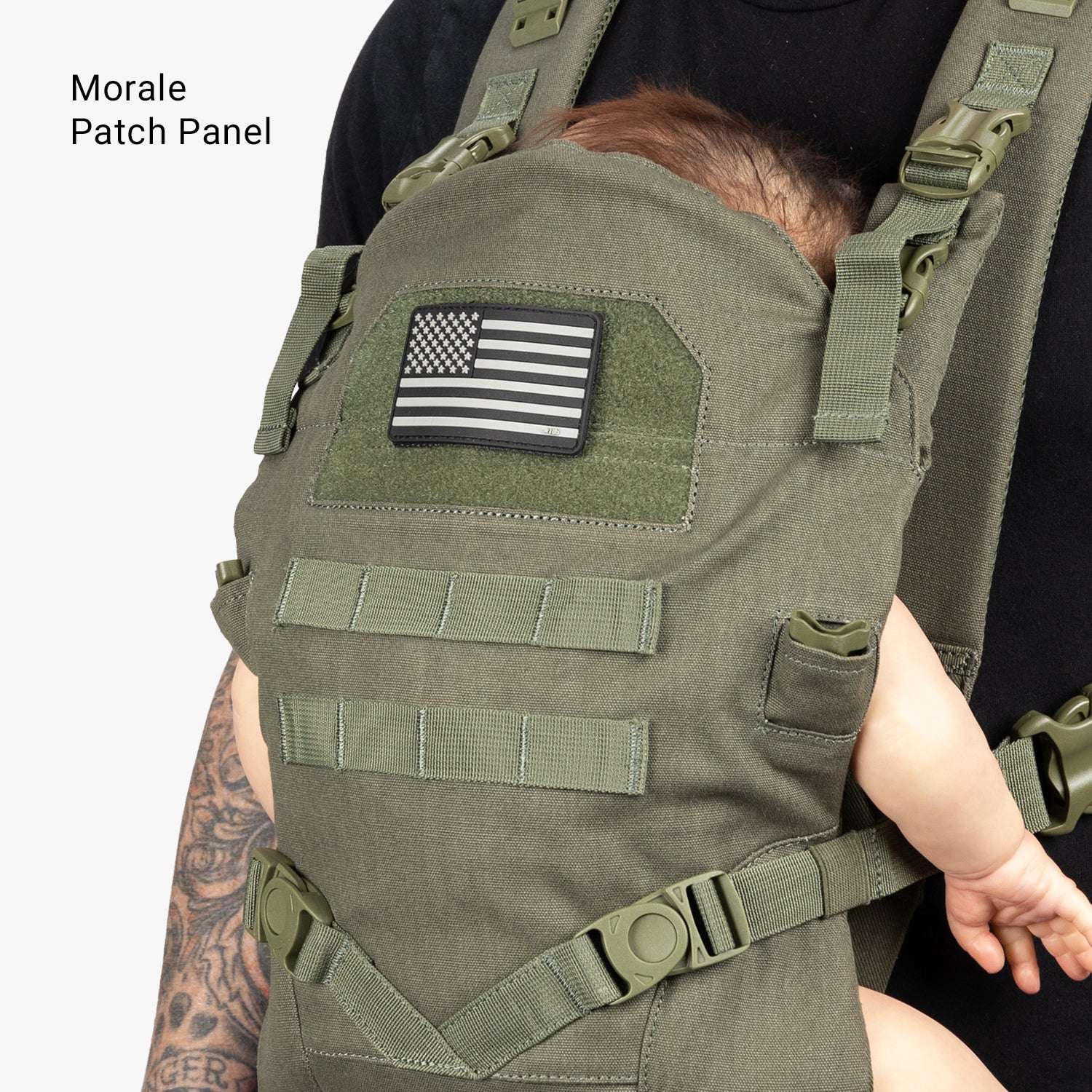Deuce Diaper Bag + Baby Carrier Bundle - Image 96
