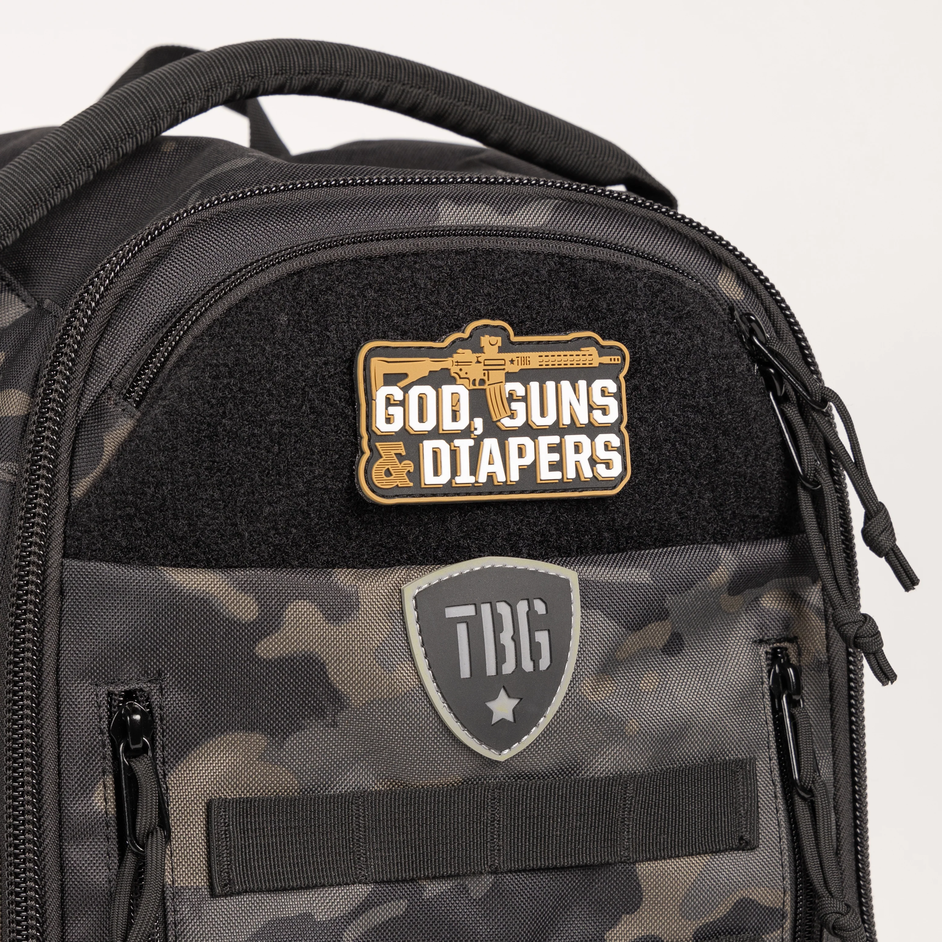 God, Guns & Diapers Patch - AR - Image 3