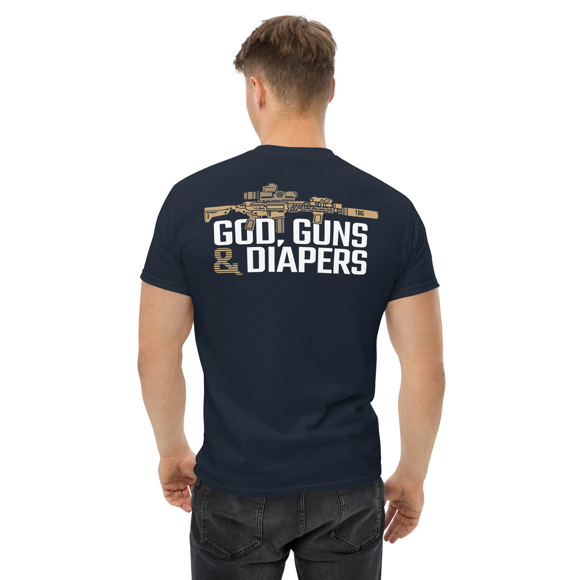 God, Guns & Diapers T-shirt - Image 4