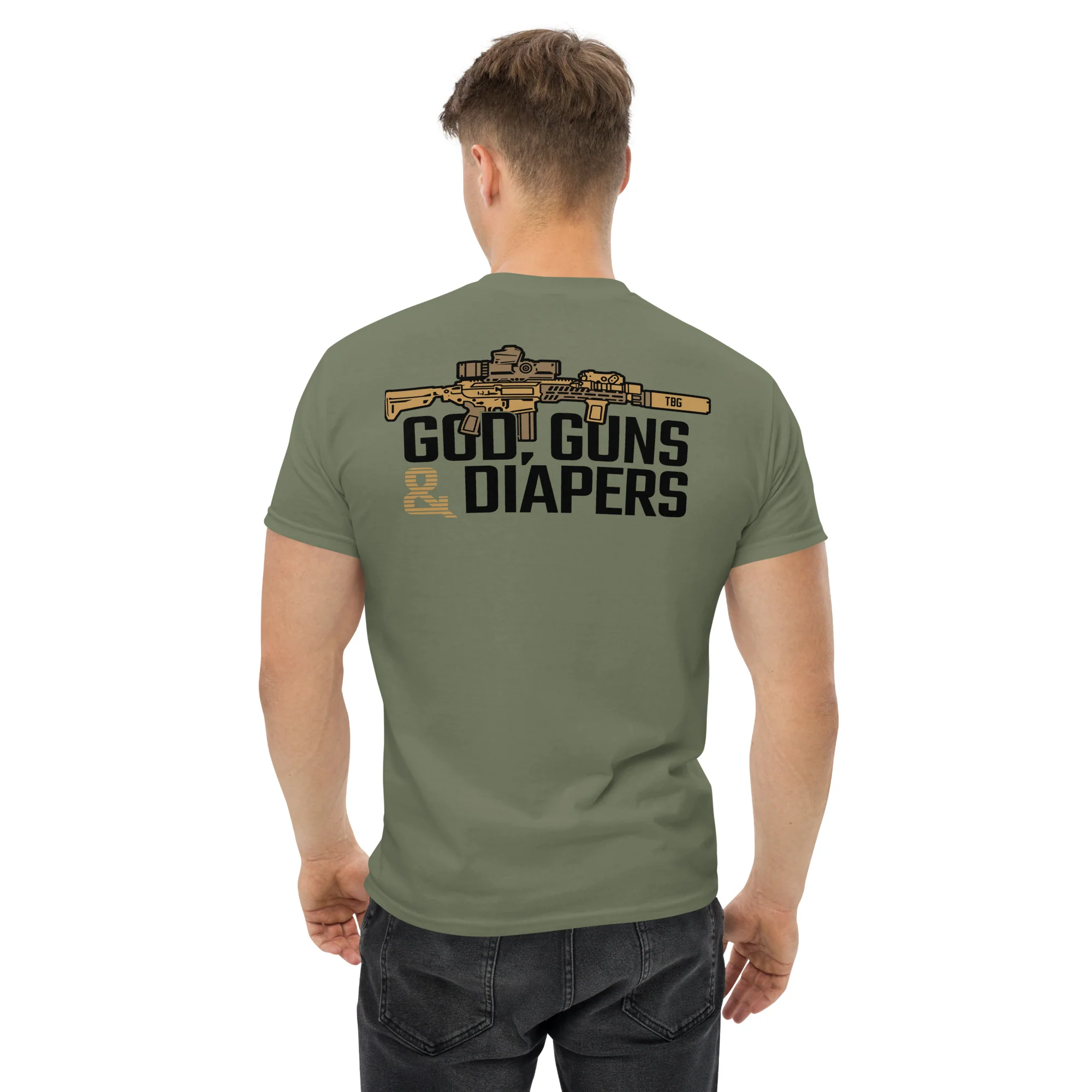 God, Guns & Diapers T-shirt - Image 6